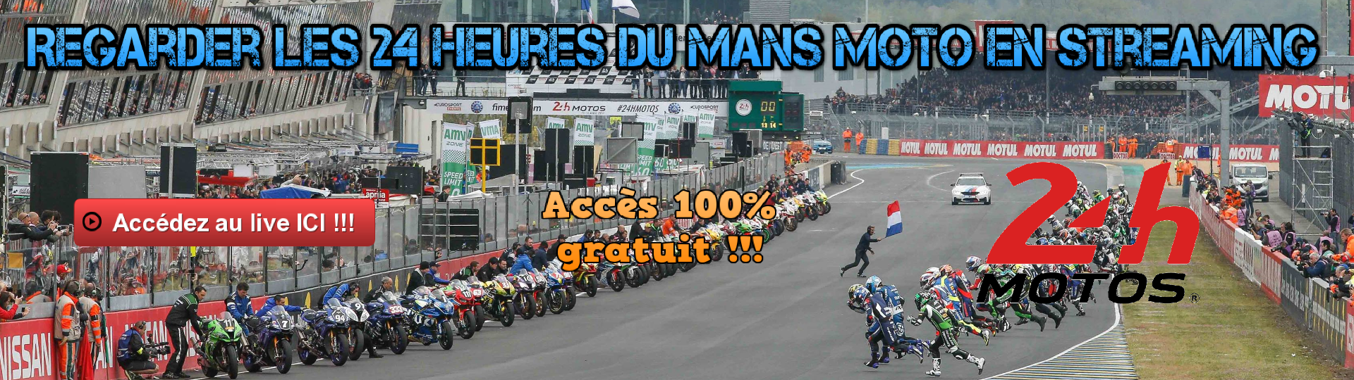 🏍️ Regarder les 24 Heures du Mans moto 2021 en direct 🏍️